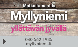 Matkailumaatila Myllyniemi logo